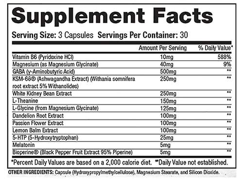 #GaspariNutrition #Cytolean #90kapszula #supplementfacts