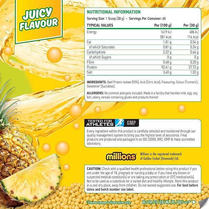 #AppliedNutrition #BEEF-Xp #150gramm #MIllionsPineapple #SupplementsFacts