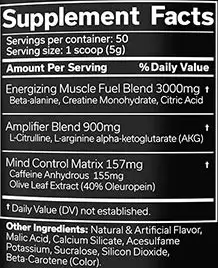 #JNX #TheCurse #250gramm #OrangeMango #Supplementfacts