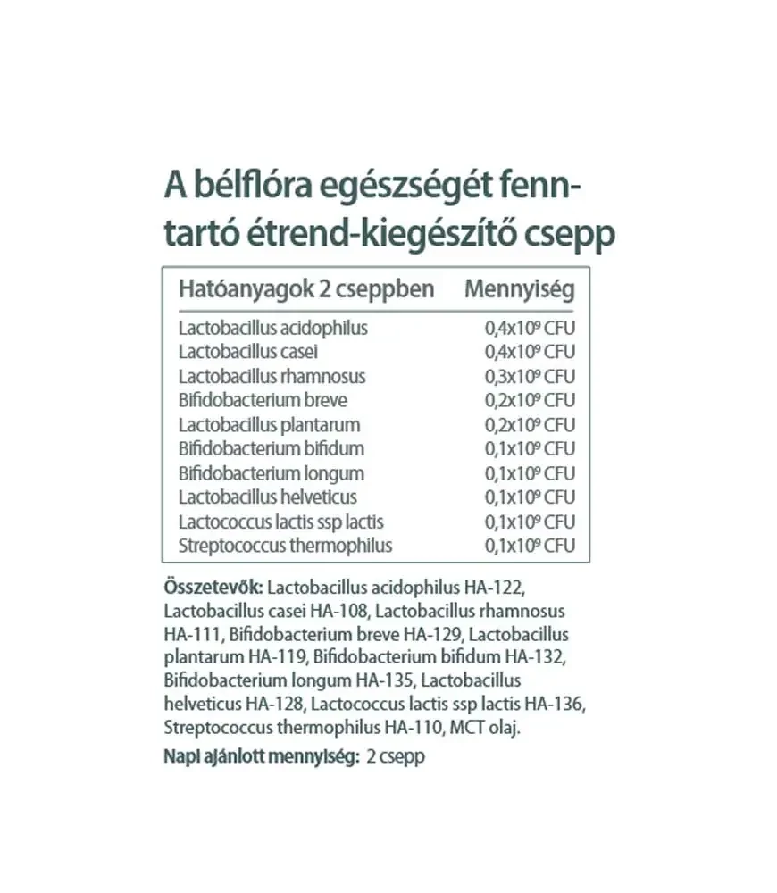 #Vitaking #Flora10 #150csepp #Supplementfacts