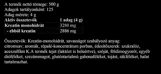 #ostrovit #creatinemonohydrate #500gramm #miamivibes #supplementfacts
