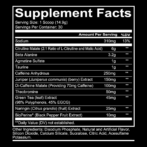 #Redcon1 #TotalwarPreworkout #441gramm #SourGummyBear #Supplementfacts