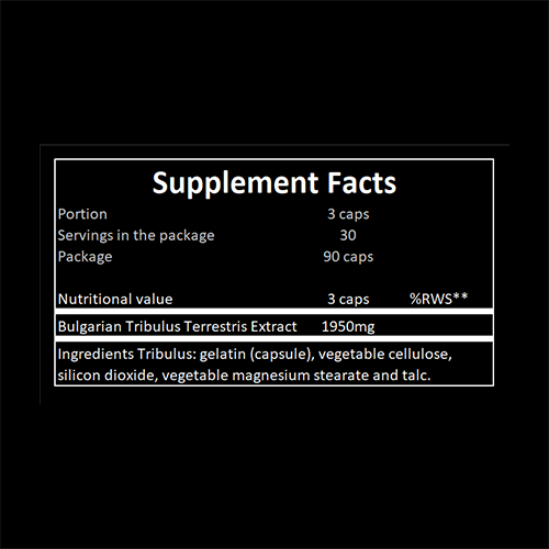 #gasparinutrition #tribulus #90kapszula #supplementsfacts