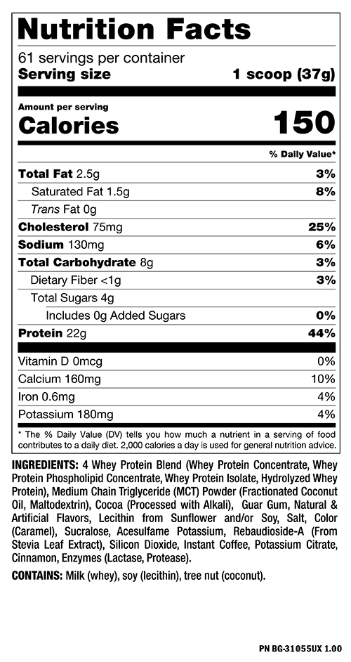 #Mutant #Whey #4540gramm #ChocolateFudgeBrownie #supplementfacst