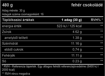 #QNT #belgianwafflesprotein #whitechocolate #480gramm #supplementsfacts