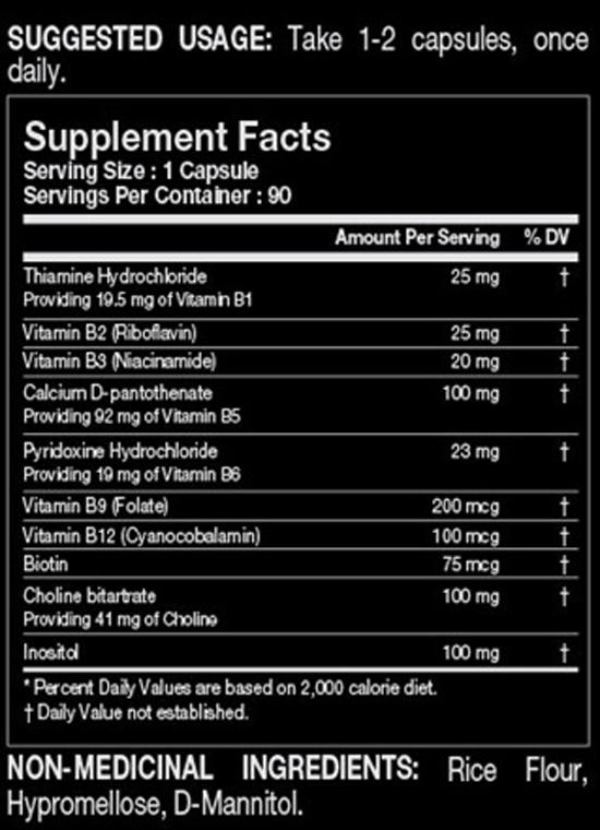 SUPPLEMENTSHOUSE.HU B vitamin Inaktív (90 KAPSZULA)